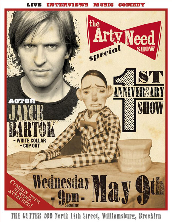 Arty Need Show Live — May 9, 2012