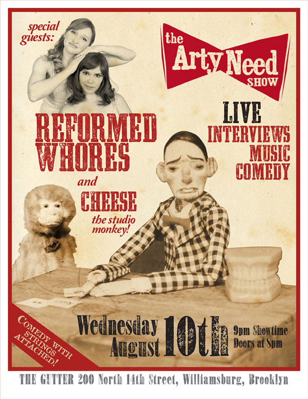Arty Need Show Live — August 10, 2011
