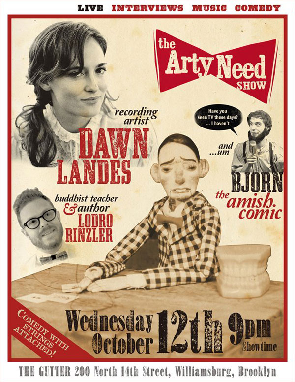 Arty Need Show Live — October 12, 2011